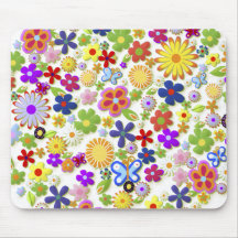 Flower Tree Mousemats