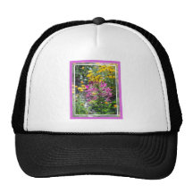 flower trucker hats