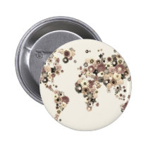 Flower World Map Sepia buttons