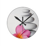 Flower Zen Wall Clock