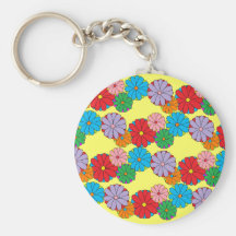 Flowered Garland Key Chains