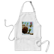 Flowering Larch Close Up Apron
