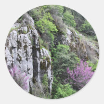 Flowers and Rocks Sticker