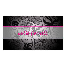 Flowers and Vines Flourish Business Card
