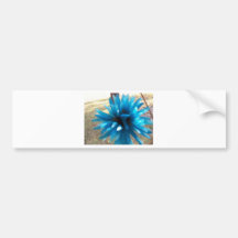 flowers bumper sticker