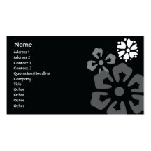 Flowers - Business Business Card Templates