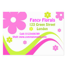 Flowers - Business card