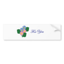 Flowers for You bumper stickers
