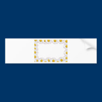 flowers framework bumper stickers