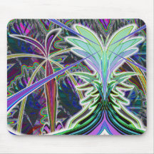 Flowers from Space mousepad