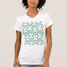 flowers in bubbles tee shirt