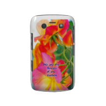 Flowers of One Garden Blackberry Bold Case