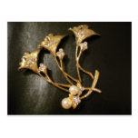 Flowers, Pearls and Crystals Post Card