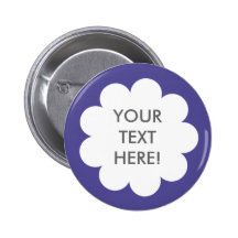 FLUFFY CLOUD BUTTON PURPLE