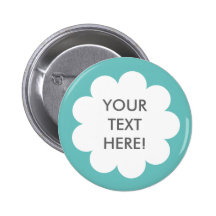 FLUFFY CLOUD BUTTON SBLUE
