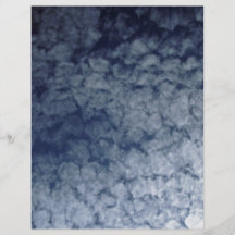 Fluffy Clouds On The Blue Sky Flyer