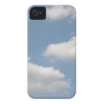 Fluffy Cumulus Clouds iPhone 4 Case