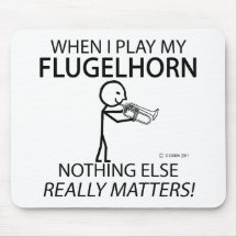 Flugelhorn Nothing Else Matters Mouse Mat