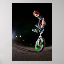 Fluo Jump Posters