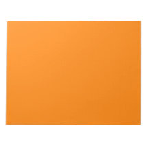 Flush Orange Notepad