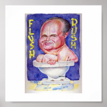 Flush Rush Poster