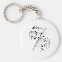 Flute Keychains