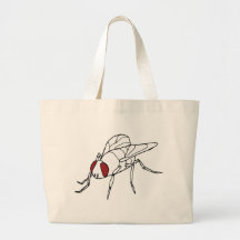 fly animal insect illustration graphic tote bag