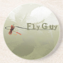 Fly Guy Drink Coasters