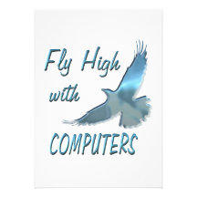 Fly High with Computers Custom Invite