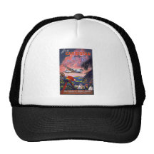Fly To Caribbean Vintage Hats