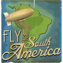 Fly To South America Photo Sculptures