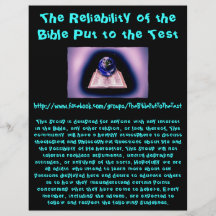 Flyer for debate group on Facebook