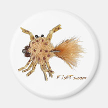 Flyfishing bait, tackle, lure, refrigerator magnets