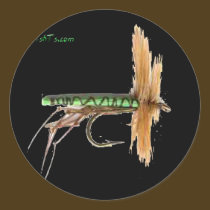 Flyfishing bait, tackle, lure, stickers