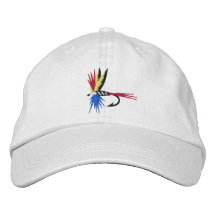 Flyfishing Embroidered Cap Baseball Cap