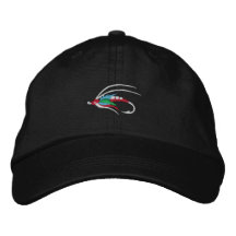 Flyfishing Embroidered Cap Embroidered Baseball Caps