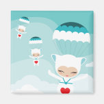 flying bubillinas fridge magnets