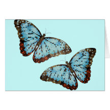 Flying Butterflies Greeting Card