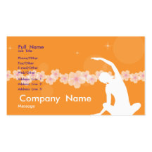 Flying Disc  Card Business Cards