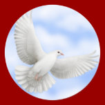 Flying Dove Sticker stickers