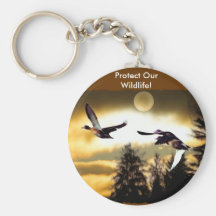FLYING DUCKS KEY CHAIN