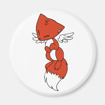 Flying Fox Fridge Magnets