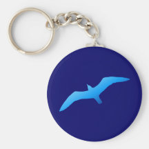 Flying Gull Keychain