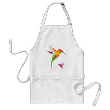 Flying Hummingbirds Apron