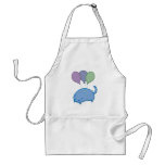 Flying kitten aprons