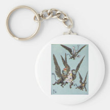 Flying Monkeys Colour Keychain