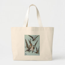 Flying Monkeys Colour Tote Bag