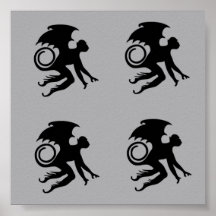 Flying Monkies Poster