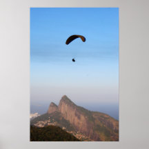 Flying over Rio Poster