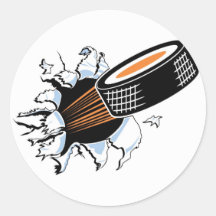 Flying Puck Stickers